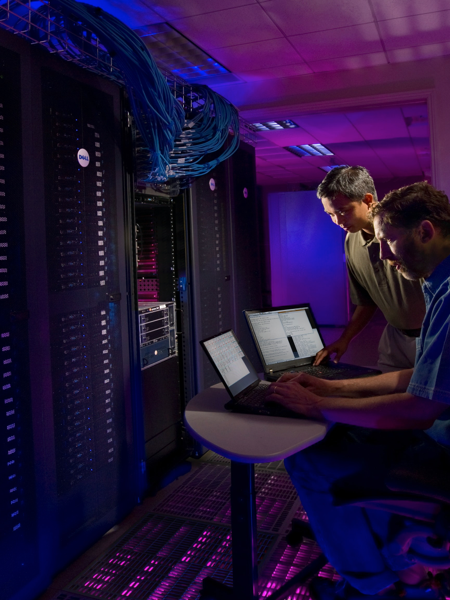 Network Engineers working on hub for Workplace Technology as a Service.